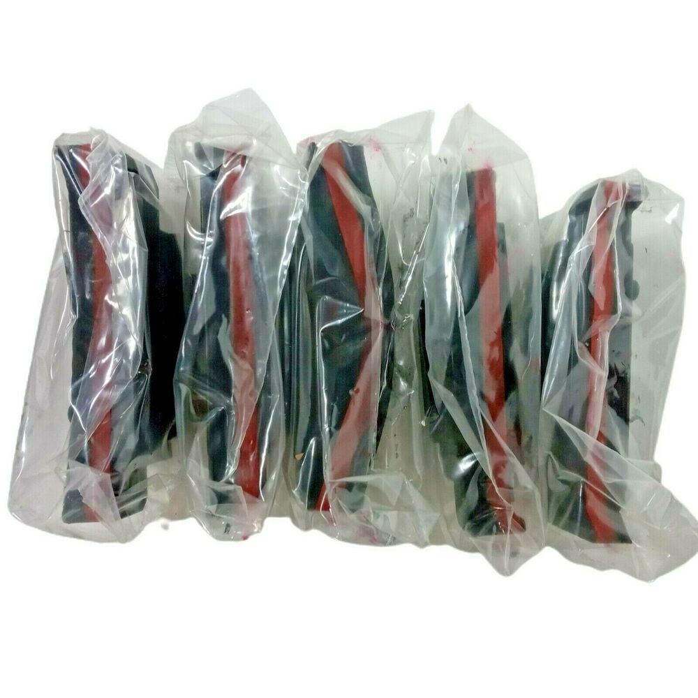 Citizen IDP-562 Black Red Ribbons IDP562-RSL N-44 1/2 in x 16 ft Set of 9 - Picture 5 of 12